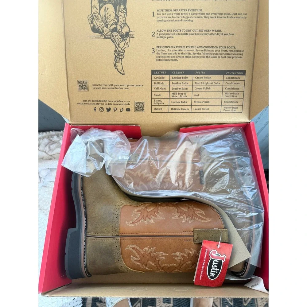 Justin Boots justin actuator